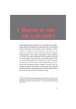 Grijze balk met de titel '1 Waarom en voor wie is dit boek?' in grote rode letters.