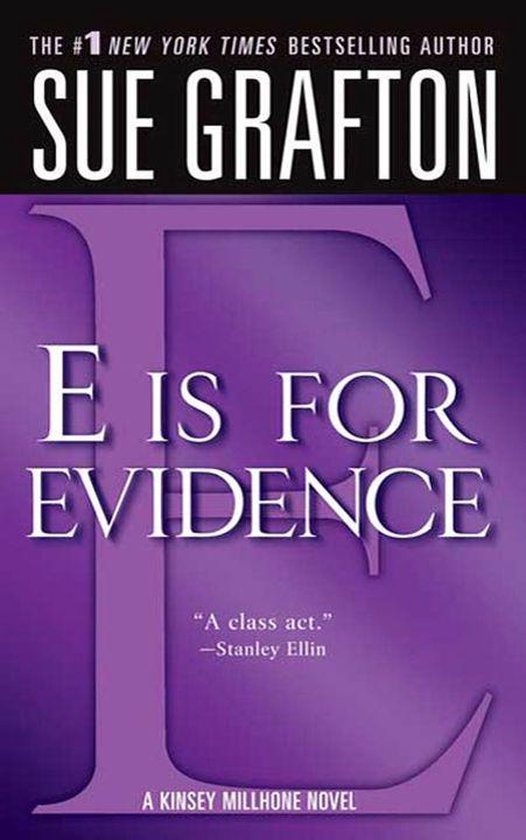 Kinsey Millhone Alphabet Mysteries 5 - "E" is for Evidence - cover
