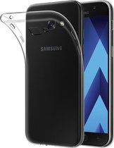 Hoesje geschikt voor Samsung Galaxy A5 (2017) - TPU Case Transparant (Silicone Hoesje)