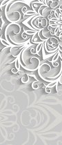 Snowflake Flower Abstract Photo Wallcovering