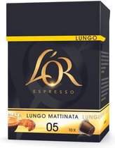 L'OR ESPRESSO Lungo Mattinata koffiecapsules - 6 x 10 stuks