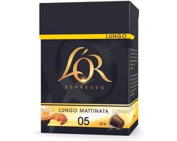 L'OR ESPRESSO Lungo Mattinata koffiecapsules - 6 x 10 stuks