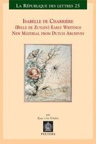 Isabelle De Charriere (Belle De Zuylen). Early Writings. New Material from Dutch Archives