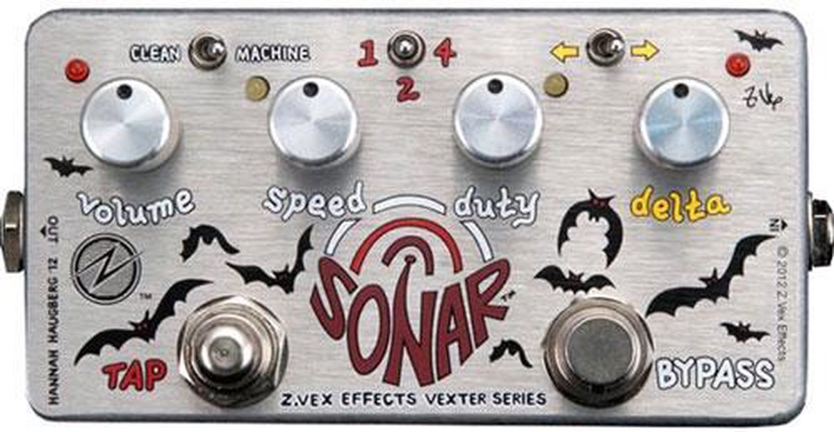Z.VEX Sonar Vexter grijs - Effect-unit voor gitaren