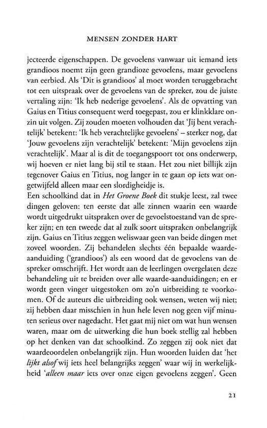 De afschaffing van de mens