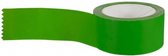 PP-acryl tape. Groen. 50mm x 66mtr. 6 rollen + Kortpack pen (020.0808)