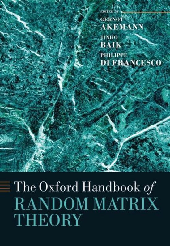 Oxford Handbook Of Random Matrix Theory - cover