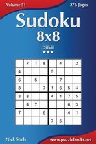 Sudoku 8x8 - Dificil - Volume 51 - 276 Jogos