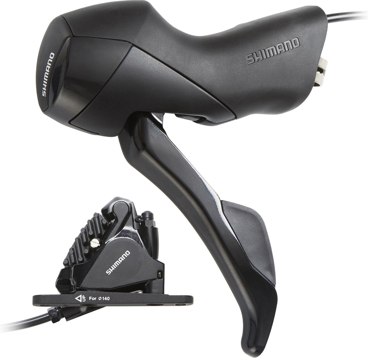 Shimano STRS505/BRRS505 schijfrem voor zwart