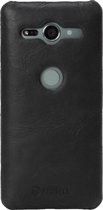 Krusell Sunne Back Cover Hoesje Sony Xperia XZ2 Compact Vintage Zwart