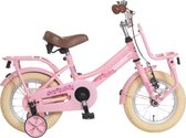 Popal Cooper - Kinderfiets - Meisjes - Roze - 12 Inch