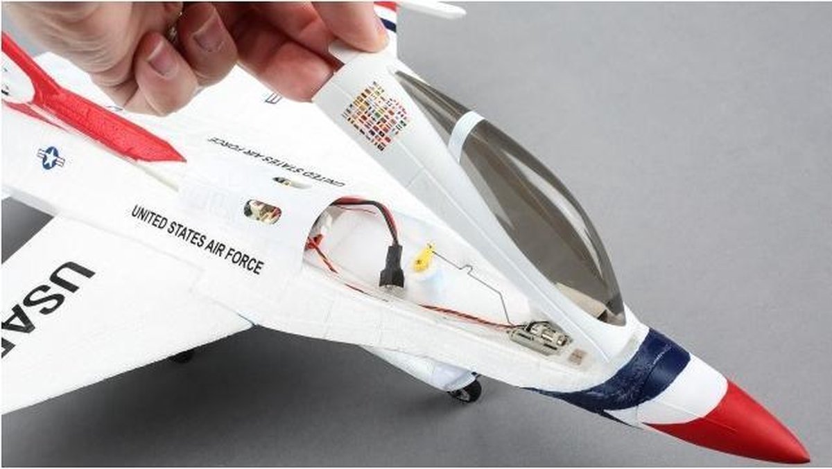 Model Aircraft Company RC Vliegtuig EFlite UMX F16 BNF Basic met AS3X