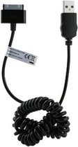 Muvit Charge&Synch cable SQ USB naar Apple 30pin 2.4A 3M zwart