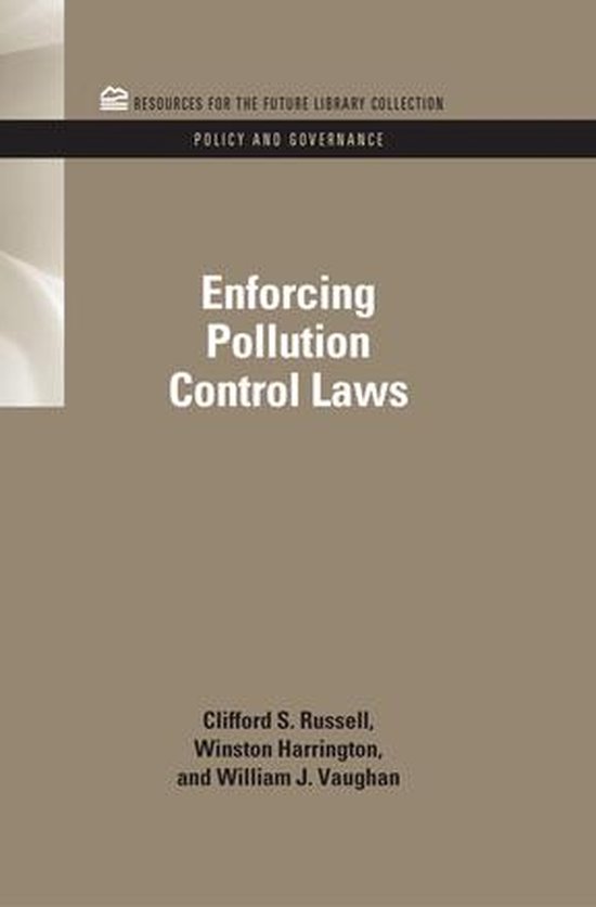 Enforcing Pollution Control Laws - cover
