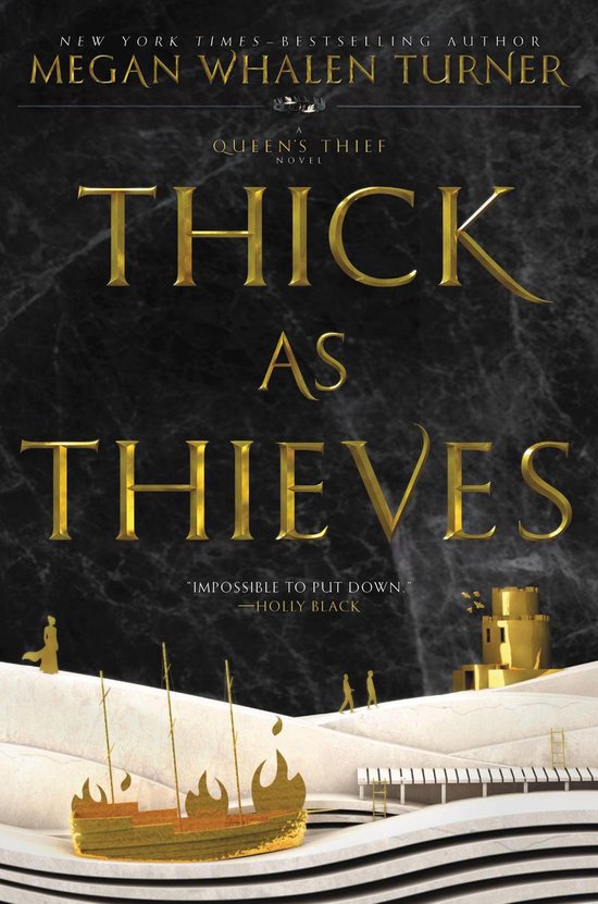 Queen’s Thief 5 - Thick as Thieves - cover