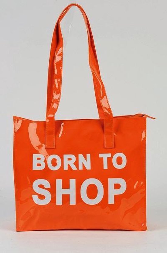 Born to Shop Tas Oranje
