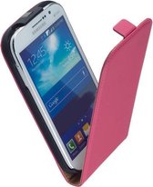 Samsung Galaxy S3 Mini i8190 Lederlook Flip Case hoesje Roze