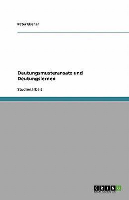 Deutungsmusteransatz und Deutungslernen - cover