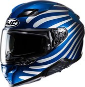 HJC F71 Zen Blue White XS - Maat XS - Helm