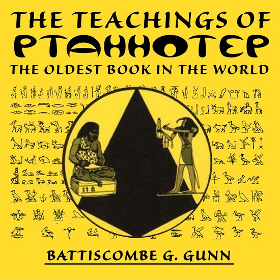 Teachings of Ptahhotep - cover