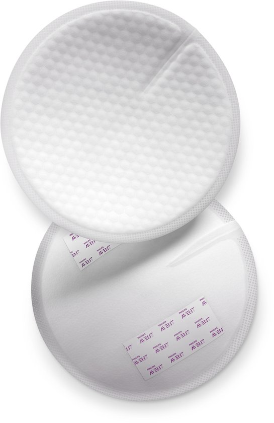 Philips Avent Zoogcompressen - 24 stuks - Voorkomt doorlekken van Philips — afbeelding 4