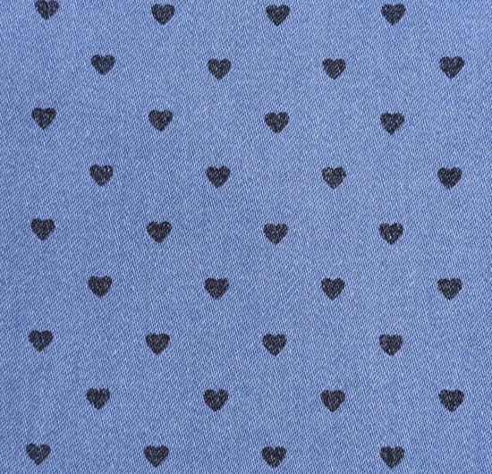 Pantalon en jean forme coeur avec ondulation de Denim Co's