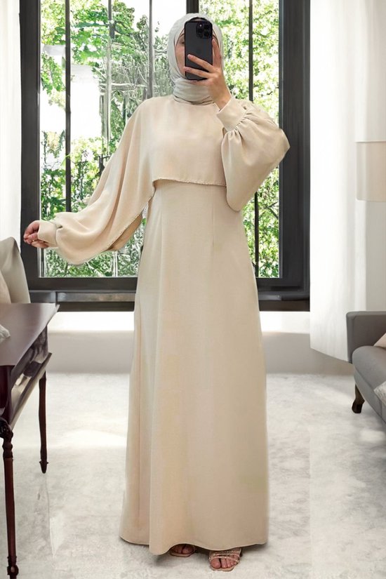 MODABOUT Lange jurk Abaya Hijab-jurk Dames - NELB0007D2024KRM