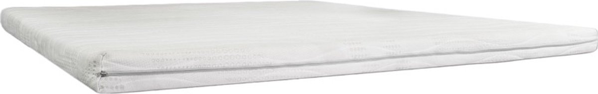 Hotel topper XL 100x210 Koudschuim HR45 10cm dik met cool & fresh hoes (Extra Stevig!)