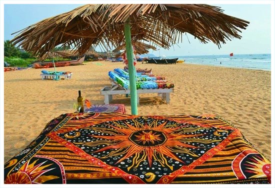 Foto: Allernieuwste nl wandkleed hippie mandala zon urban loft groot wandtapijt wanddecoratie muurkleed tapestry kleur 150 x 200 cm