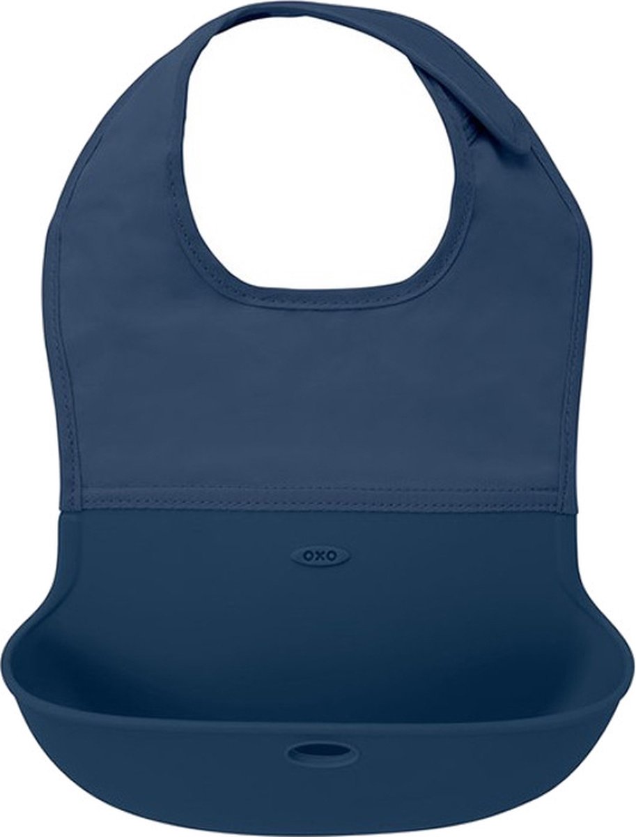 Goedkoopste OXO tot Oprolbare slab - Slabbetjes - Slabbertjes baby - Slab -Navy