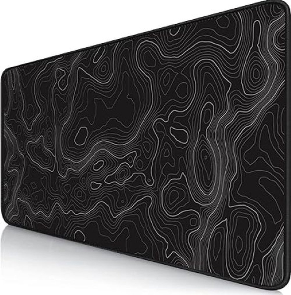 Gaming muismatten-XXL-900 x 400 mm-artistiek-met afgeronde hoeken-ruim-waterdicht-anti-slip