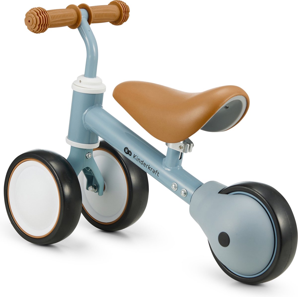 Kinderkraft CUTIE Driewieler Loopfiets - Vanaf 1 Jaar - Blauw thumbnail 3