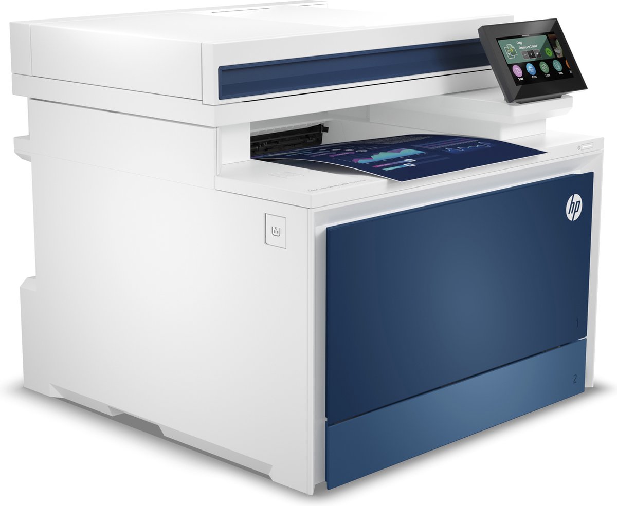 HP Color LaserJet Pro MFP 4302fdw - All-in-One Kleuren Laserprinter - Blauw thumbnail 3