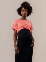 Prénatal zwangerschapsshirt - Zwangerschapskleding - Peach Orange - Maat XL