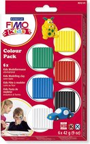 FIMO kids - ovenhardende boetseerklei - Colour pack basic (6 x 42g)