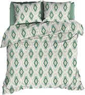 Housse de couette Ottoman Romanette - Double - 200x200/220 cm - Vert