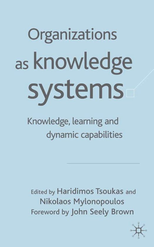 Organizations as Knowledge Systems - cover