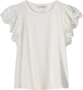 3s5025-30609 Jersey Top Tee With Lace