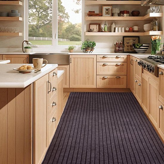 ANYSUNNYDAY Carvapet 2 Stuks Anti-slip Keuken Mat Deurmat Staande