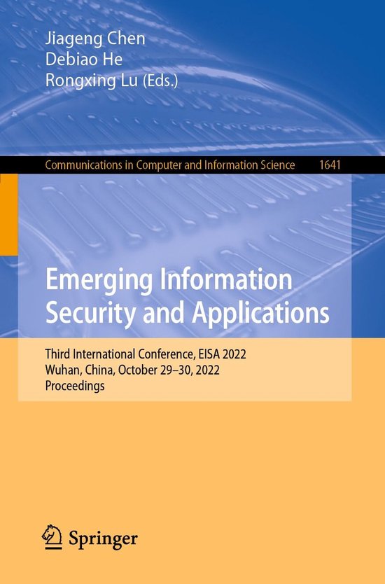 Springer Nature Proceedings Computer Science - Emerging Info ... - cover