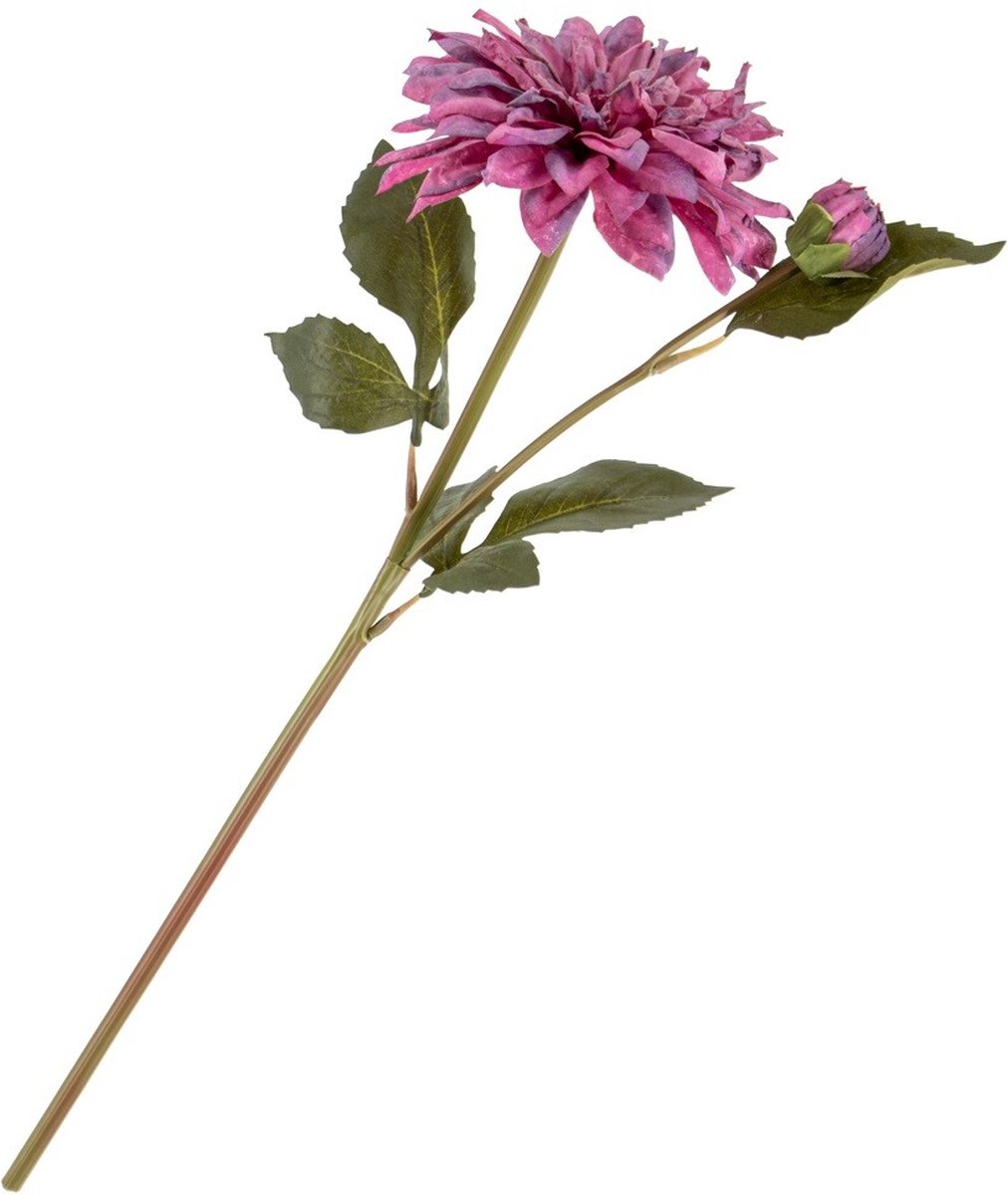 homebound by ky Kunstbloem dahlia paars | 49cm | kunstbloem