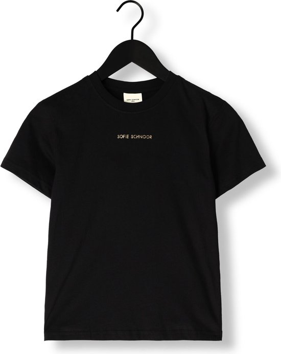 Sofie Schnoor Gnos224 Tops & T-shirts Meisjes - Shirt - Zwart