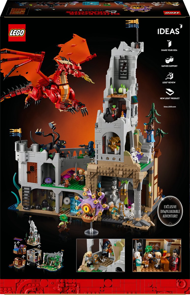 LEGO Ideas Dungeons & Dragons - het verhaal van de rode draak - 21348 — afbeelding 9