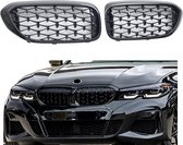 BMW 5 Serie G30&G31 (2017-2020) Sport Diamond Grill Glans Zwart