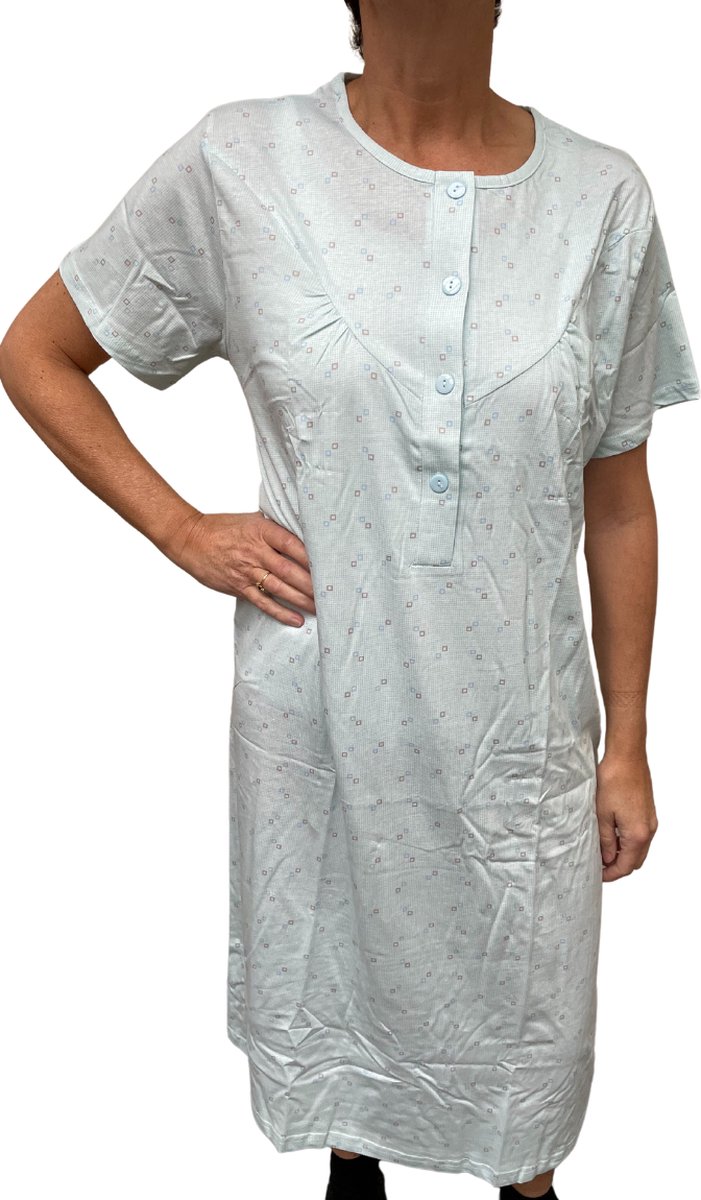 Cocodream Quality Dames blauw nachthemd - Vrouwen - blauw
