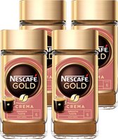 Nescafé - Café instantané Gold Crema - 4x 100g