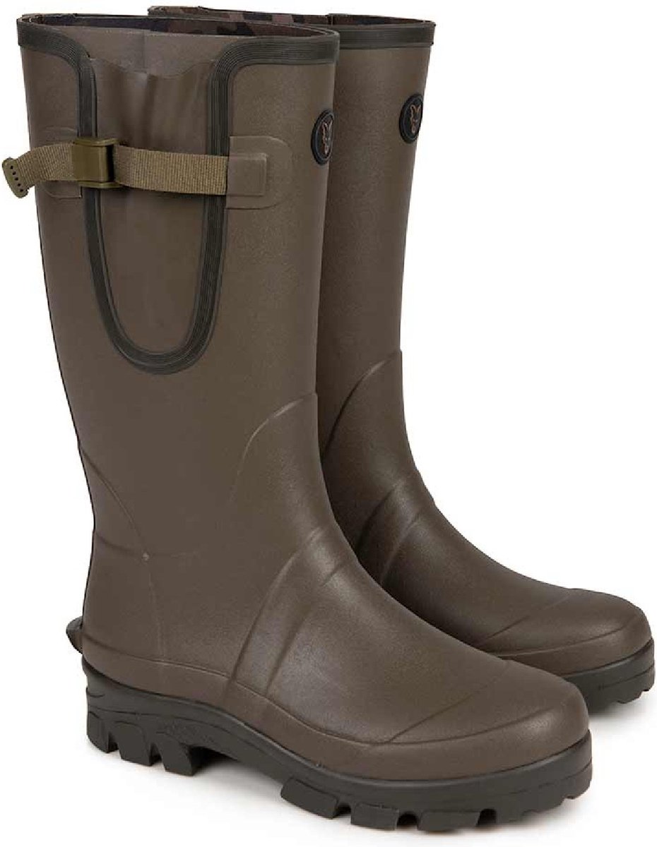 Fox Neoprene Lined Camo/ Laarzen 45 Vislaarzen Groen