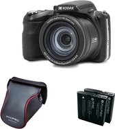 KODAK Pixpro Astro Zoom AZ426 - Cámara digital bridge, zoom óptico 42X, gran angular 24mm, 20 megapíxeles, LCD 3, vídeo Full HD 1080p, batería Li-ion - Negro