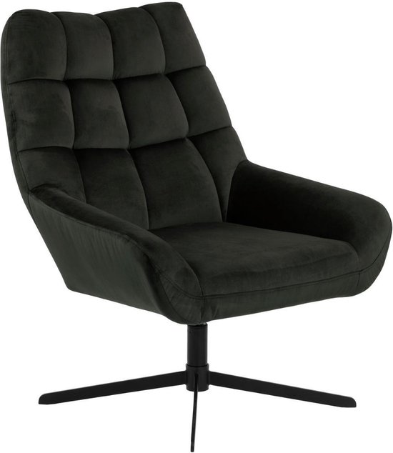 Fauteuil pivotant Vert Séville - Giga Living