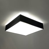 Plafondlamp HORUS - Vierkant - D.45 cm - Zwart